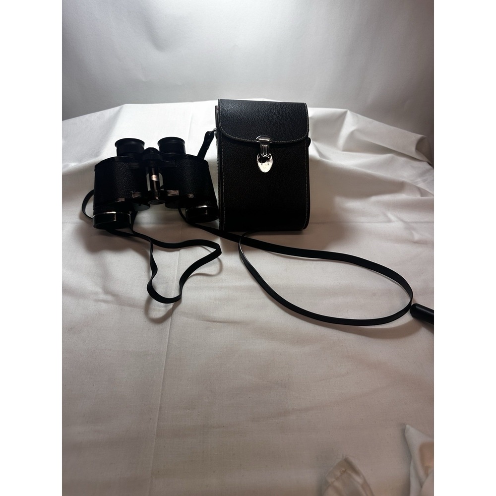 JC Penney Binoculars w/Case 7-Power‎ 35 mm 578 Feet at 1000 Yards-Vintage #0104